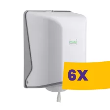   Vialli Feedpoint laponkénti adagolású tekercses kéztörlő adagoló Fehér 19cm átm. (Karton - 6 db)