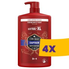   Old Spice 3in1 tusfürdő és sampon pumpás Captain 1000ml (Karton - 4 db)
