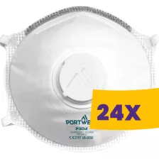   Portwest P304 FFP3 Light Cup Respirator légzésvédő 10db (Karton - 24 csomag)