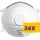 Portwest P304 FFP3 Light Cup Respirator légzésvédő 10db (Karton - 24 csomag)