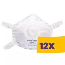   Portwest P306 FFP3 Ultimate Valved Reusable Respirator légzésvédő 5db (Karton - 12 csomag)