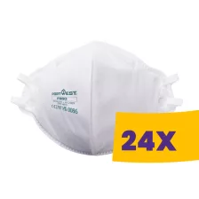   Portwest P350 FFP3 Respirator félbehajtható maszk 20db (Karton - 24 csomag)