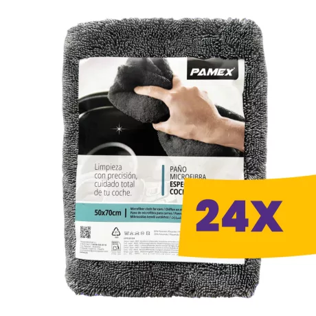 Pamex Ultra mikroszálas autóápoló törlőkendő 60x90cm (Karton - 24 db)