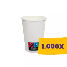 Papírpohár fehér - 80mm 200ml (Karton - 1000 db)