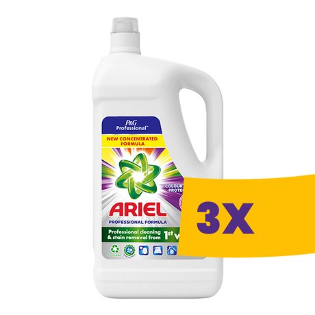 Ariel Professional folyékony mosószer Color - 100 mosás 5L (Karton - 3 db)