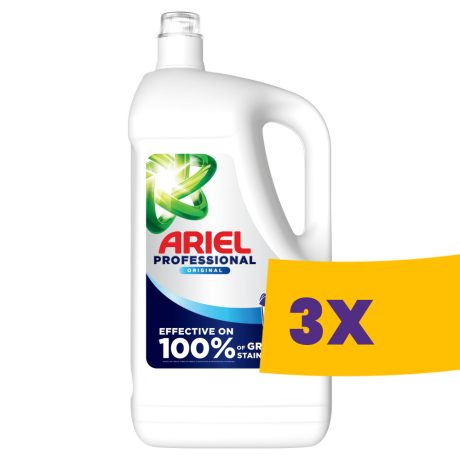 Ariel Professional folyékony mosószer - 110 mosás 4,95L (Karton - 3 db)