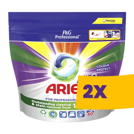 Ariel Professional Color mosókapszula 80db (Karton - 2 csomag)