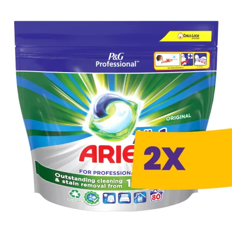 Ariel Professional Original mosókapszula 80db (Karton - 2 csomag)