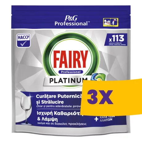 Jar Professional Platinum mosogatógép kapszula 113db (Karton - 3 csomag)