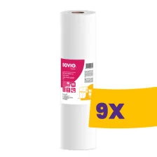   Sovio 50/50 orvosi lepedő - 2 rétegű, hófehér, 50cm, 50m (Karton - 9 tekercs)
