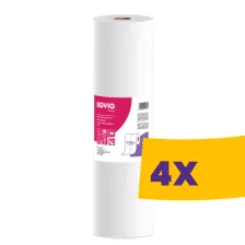   Sovio 60/100 orvosi lepedő - 2 rétegű, hófehér, 60cm, 100m (Karton - 4 tekercs)