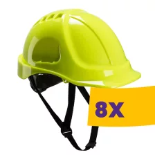   Portwest PS54 PW Endurance Plus védősisak 1000V sárga (Karton - 8 db)