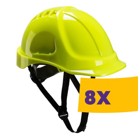 Portwest PS55 Endurance védősisak sárga (Karton - 8 db)