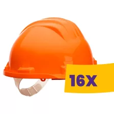   Portwest PS61 Basic védősisak PP védősisak 1000V narancssárga (Karton - 16 db)