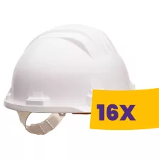   Portwest PS61 Basic védősisak PP védősisak 1000V fehér (Karton - 16 db)