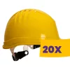 Portwest PS62 Expertline védősisak csúszózárral sárga (Karton - 20 db)