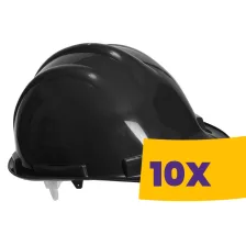   Portwest PW50 Expertbase védősisak 1000V fekete (Karton - 10 db)