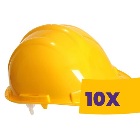Portwest PW50 Expertbase védősisak 1000V sárga (Karton - 10 db)