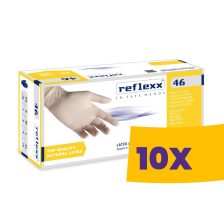   Reflexx R46 púdermentes latex gumikesztyű 100db (Karton - 10 csomag)