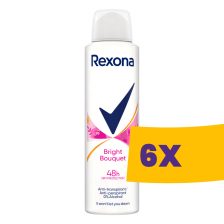   Rexona Deo izzadásgátló aeroszol Bright Bouquet 150ml (Karton - 6 db)