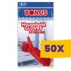 Bonus extra hosszú (38 cm), vastag gumikesztyű (Karton - 50 pár)