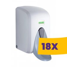   Vialli Orvosi könyökkaros zárható folyékony szappan adagoló Fehér 500ml (Karton - 18 db)