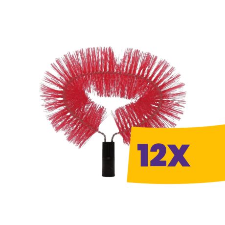 Ovális pókhálózó kefe fej (Karton - 12 db)