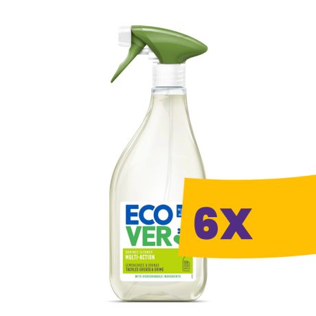 Ecover Multi-Surfaces zsíroldó hatású általános tisztító Citromfű-Narancs 500ml (Karton - 6 db)