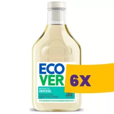   Ecover Universal folyékony mosószer Hibiszkusz-Jázmin - 30 mosás 1500ml (Karton - 6 db)