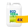 Ecover Washing-Up Liquid Erős zsíroldó kézi mosogatószer Citrom-Aloe Vera 5L (Karton - 4 kanna)