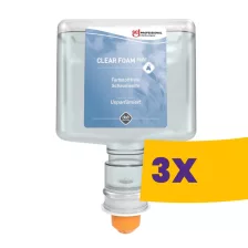   SC Johnson Professional TouchFREE Clear Foam Pure illatmentes habszappan 1200ml (Karton - 3 db)