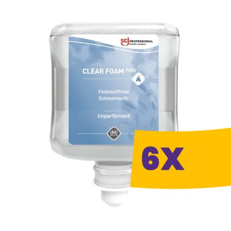 SC Johnson Professional Clear Foam Pure illatmentes habszappan 1000ml (Karton - 6 db)