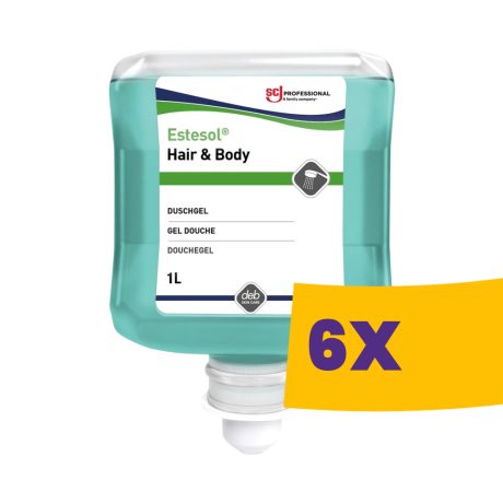 SC Johnson Professional Estesor tusfürdő, sampon és kézmosó gél esőerdő 1000ml (Karton - 6 db)