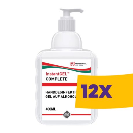 SC Johnson Professional InstantGEL Complete kézfertőtlenítő gél pumpás 400ml (Karton - 12 db)