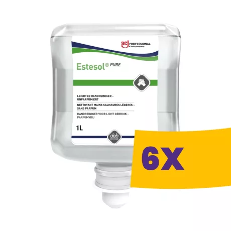 SC Johnson Professional Estesol Pure Light Duty hipoallergén tusfürdő, sampon és kézmosó gél 1000ml (Karton - 6 db)