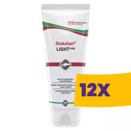 SC Johnson Professional Stokolan Light Pure regeneráló munkavédelmi kézkrém 100ml (Karton - 12 db)