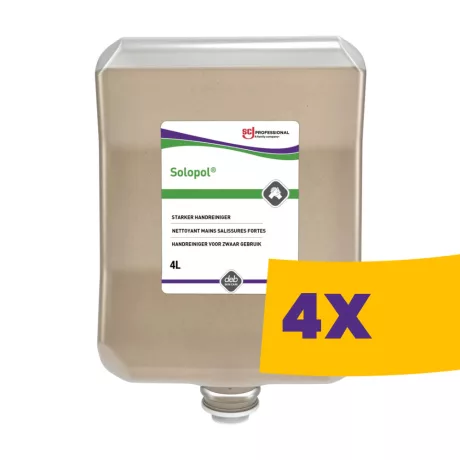 SC Johnson Professional Solopol Heavy Duty hipoallergén erős ipari kézmosó 4L (Karton - 4 db)