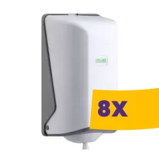   Vialli Feedpoint laponkénti adagolású tekercses kéztörlő adagoló Fehér 14cm átm. (Karton - 8 db)