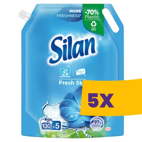 Silan öblítő koncentrátum Doypack Fresh Sky - 135 mosás 1485ml (Karton - 5 db)