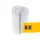Slim billenőfedeles szemetes Fehér 50L (Karton - 6 db)
