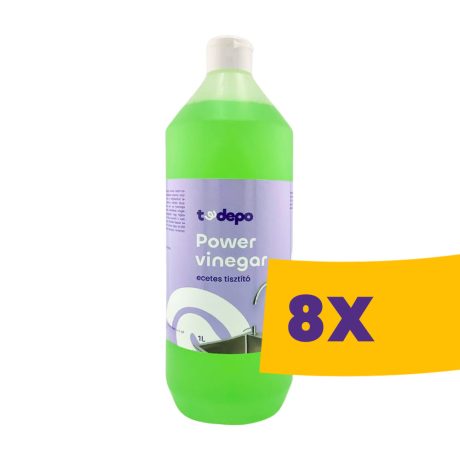 T-Depo Power Vinegar ecetes tisztító 1000ml (Karton - 8 db)