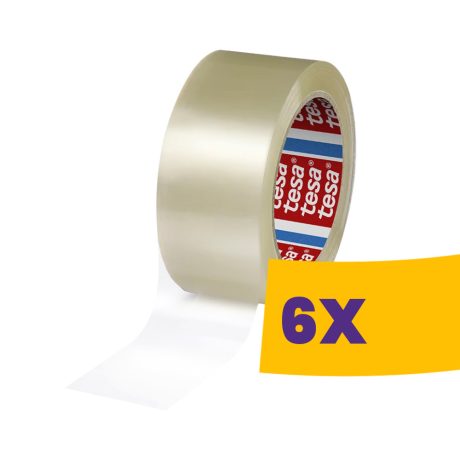 Tesa 4280 PVO kartonzáró ragasztószalag Átlátszó 48cm, 66m (Karton - 6 db)