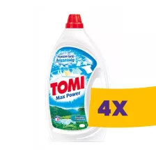   Tomi Amazónia Frissessége mosógél fehér ruhákhoz - 54 mosás 2,43L (Karton - 4 db)