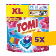   Tomi Aromaterápia mosókapszula Orchidea színes ruhákhoz 36db (Karton - 5 csomag)