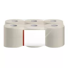   Közületi Jumbo toalettpapír 19cm átm. - 1 rétegű, natúr, 125m (Karton - 12 tek)
