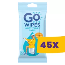   GoWipes Comfort nedves toalettpapír 10db (Karton - 45 csomag)