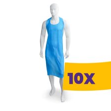 Mercator fóliakötény kék 100db (Karton - 10 csomag)