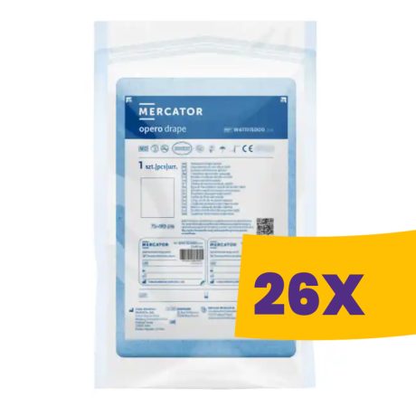 Mercator Opero steril kendő - 150x240cm (Karton - 26 db)