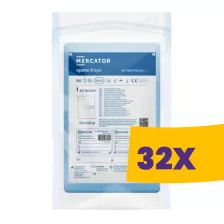   Mercator Opero steril kendő - ragasztós szélű, 10x45cm U nyílással, 150x150cm (Karton - 32 db)