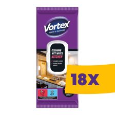   Vortex Konyhai háztartási nedves törlőkendő Flip-top 48db (Karton - 18 csomag)